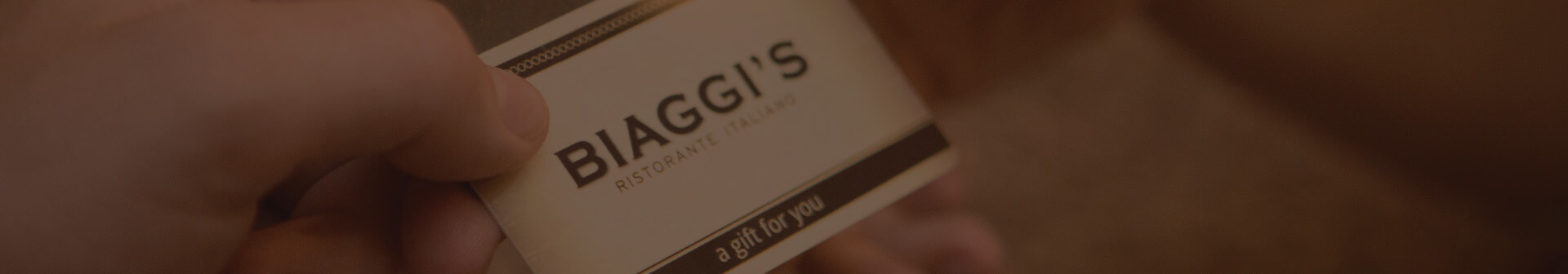 Biaggi's Gift Cards